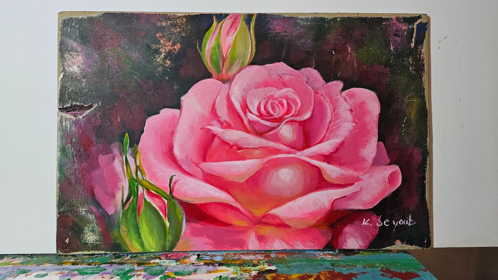 내작품 추억의 장미